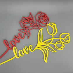 Blumen der Liebe – zeitlose Dekoration mit Botschaf