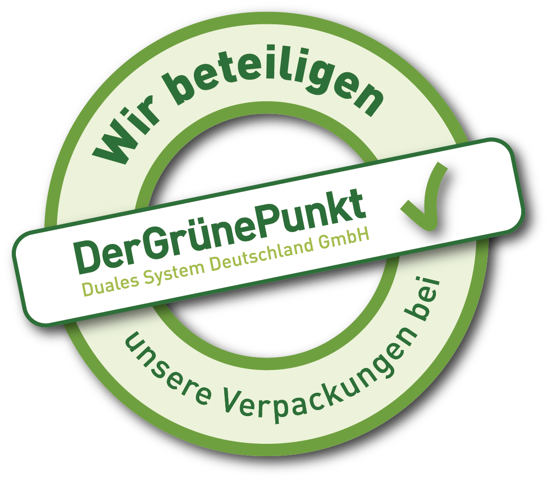 Wir sind Kunde bei Der Grüne Punkt.